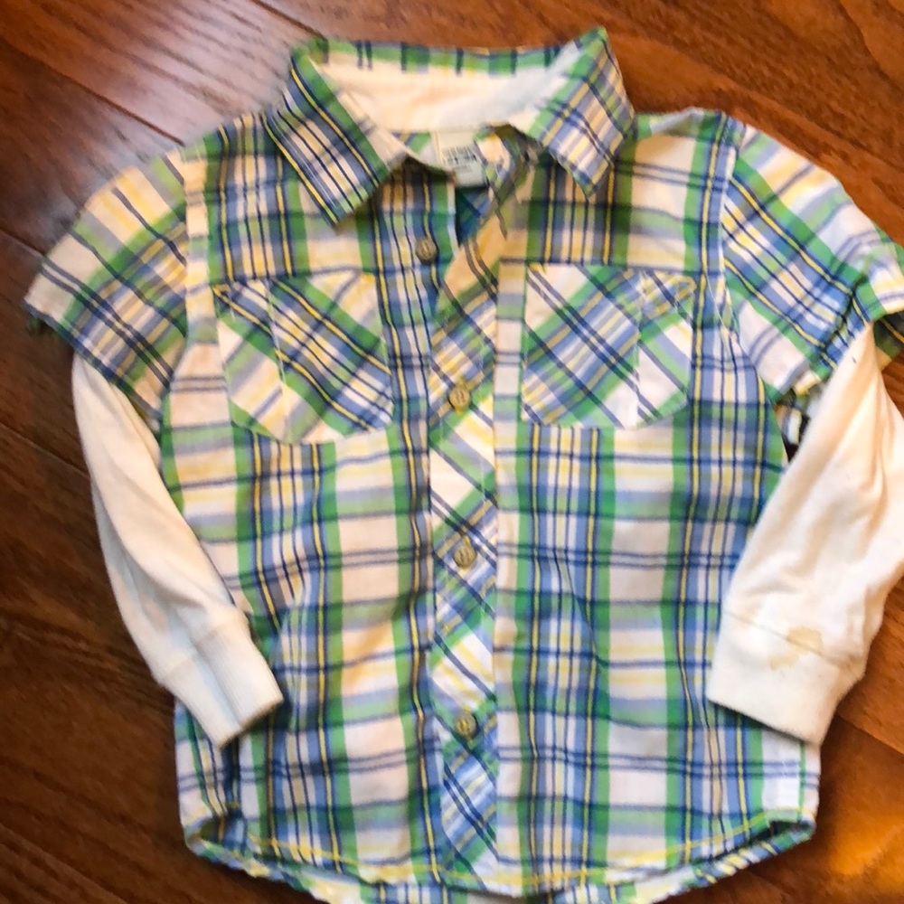 OLD NAVY button down with sleeves